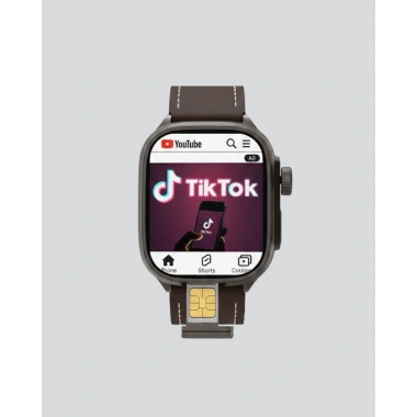 AMOLED Ekranlı Akıllı Saat WhatsApp TikTok YouTube