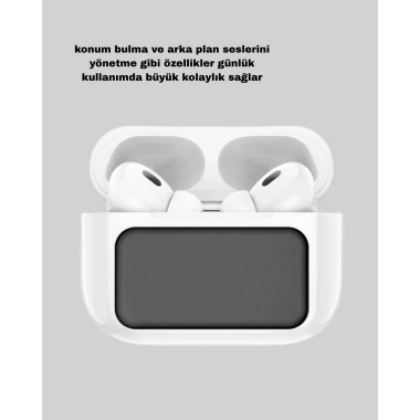 ANC Bluetooth Kulaklık – Dokunmatik, Powerbank Kutulu, Akıllı Sensörlü