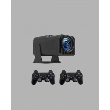 Android Projeksiyon Game Box – 1280x720p HD Çözünürlük, Bluetooth,HDMI ve USB Girişli