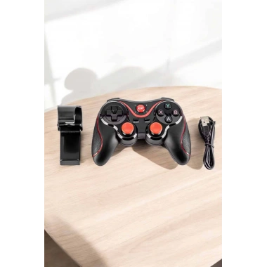 Android Uyumlu Gamepad X3 Game Stick Oyun Kolu Bluetooth Bağlantılı