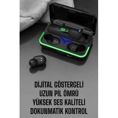 Android Ve İOS Uyumlu Bluetooth Bağlantılı Powerbankli Kulaklık