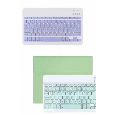 Android ve İOS Uyumlu Bluetooth Kablosuz Türkçe Q Klavye Renkli