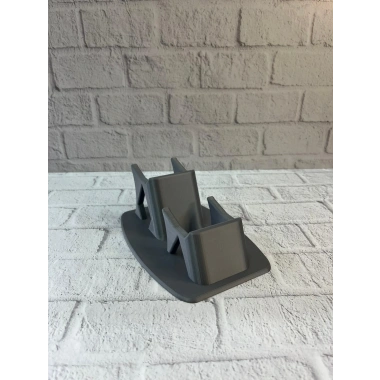Antrasit İkili Gamepad Tutucu 7x18 cm Masa ve Raf Düzeni