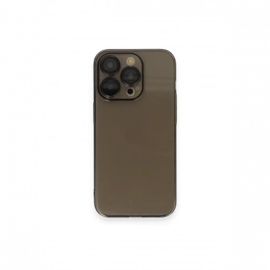 Apple iPhone 13 Pro Kılıf Armada Lensli Kapak - Siyah