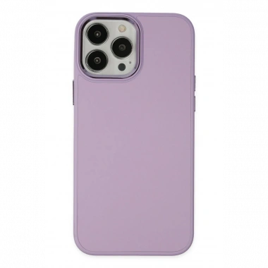 Apple iPhone 13 Pro Kılıf Asya Deri Silikon - Lila