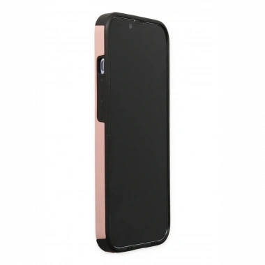 Apple iPhone 13 Pro Kılıf Mega Standlı Silikon - Pudra
