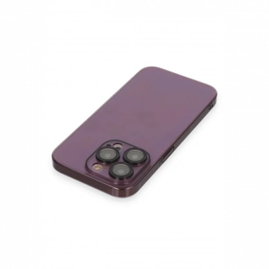 Apple iPhone 13 Pro Max Kılıf Armada Lensli Kapak - Derin Mor