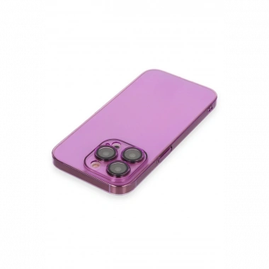 Apple iPhone 13 Pro Max Kılıf Armada Lensli Kapak - Mor
