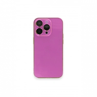 Apple iPhone 13 Pro Max Kılıf Armada Lensli Kapak - Pembe