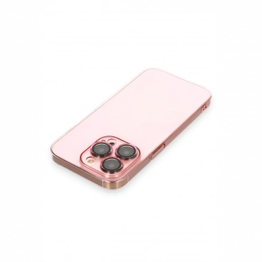 Apple iPhone 13 Pro Max Kılıf Armada Lensli Kapak - Rose Gold