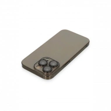 Apple iPhone 13 Pro Max Kılıf Armada Lensli Kapak - Siyah
