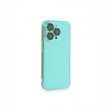 Apple iPhone 13 Pro Max Kılıf Armada Lensli Kapak - Yeşil
