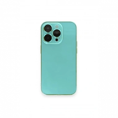 Apple iPhone 13 Pro Max Kılıf Armada Lensli Kapak - Yeşil