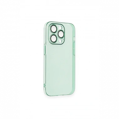Apple iPhone 13 Pro Max Kılıf Armada Lensli Kapak - Yeşil