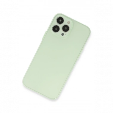 Apple iPhone 13 Pro Max Kılıf Puma Silikon - Açık Yeşil