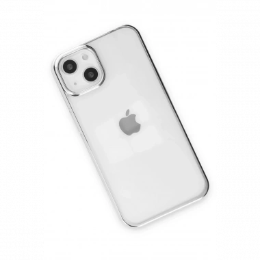 Apple iPhone 14 Plus Kılıf Element Silikon - Gümüş
