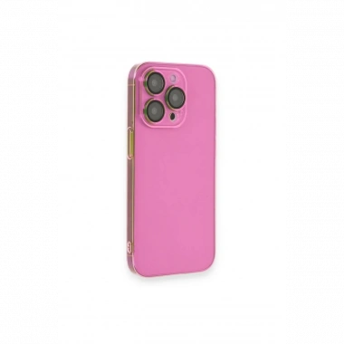 Apple iPhone 14 Pro Kılıf Armada Lensli Kapak - Pembe