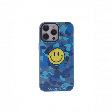 Apple iPhone 14 Pro Max Kılıf Apollo Magneticsafe Desenli Kapak - Apollo Mavi - 1