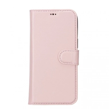 Apple iPhone 14 Pro Max Uyumlu Deri Cüzdanlı Kılıf MWWN NU2