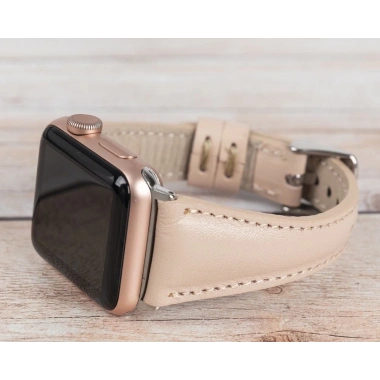 Apple Watch Uyumlu Deri Kordon 42-44-45mm Slim NU1