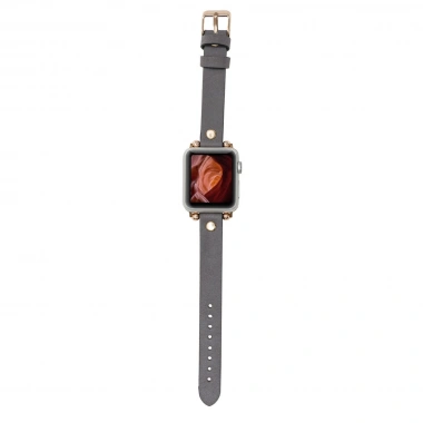 Apple Watch Uyumlu Deri Kordon Ferro 38-40-41mm RT RST9