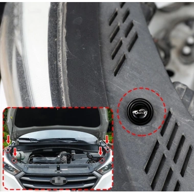 Araba Kapı Ses ve Darbe Emici Pad 10 Adet Siyah (5468)