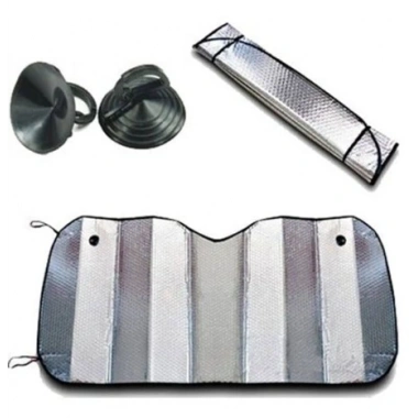 Araba Ön Cam Güneşliği 130*60 cm Parlak (5468)