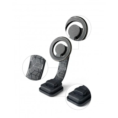 Araç Konsol Telefon Tutucu 360° Döner Katlanabilir Stand