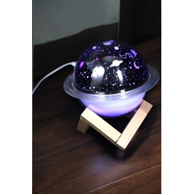 Aromaterapi Hava Nemlendirici Masa ve Gece Lambası