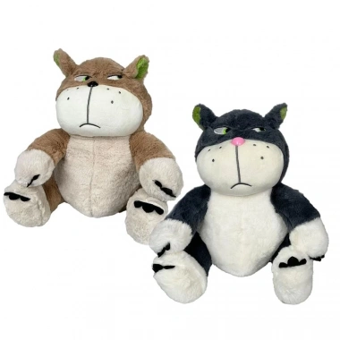 Asabi Sabri Kedi Orijinal Model Tombik Kızgın Kedi 33 cm