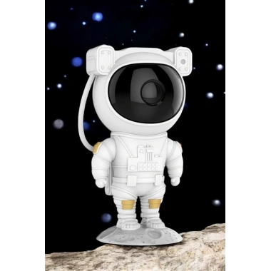 Astronot Bluetooth Hoparlör Gökyüzü Projektör Gece Lambası