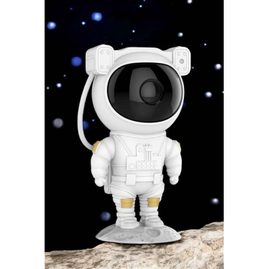 Astronot Bluetooth Hoparlör Gökyüzü Projektör Gece Lambası
