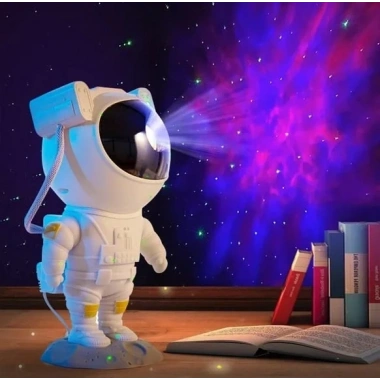 Astronot, Galaksi, Projektör, Uzaktan Kumandalı, Gece Lambası BWR-47 (5468)