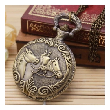 At Büstü Köstekli Saat Alk2611