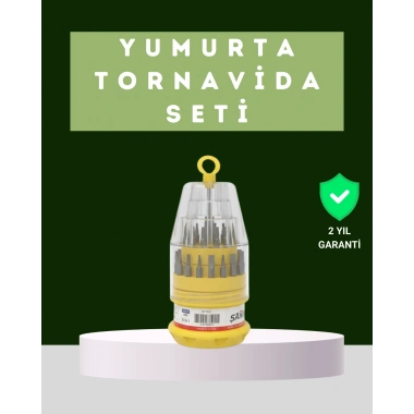 Ateşe Dayanıklı Tornavida Seti Elektronik Tamir İçin Çok Uçlu