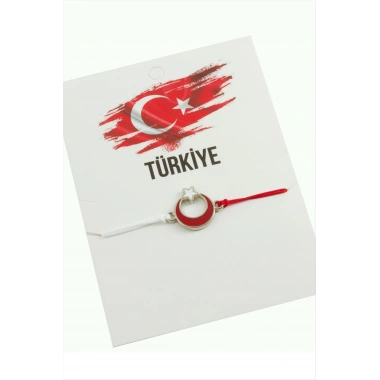 Ay Yıldız İp Bileklik