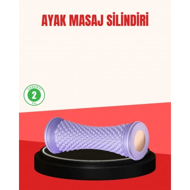 Ayak Masaj Silindiri Derin Doku Masajı Kirpi Topu Akupunktur Etkili