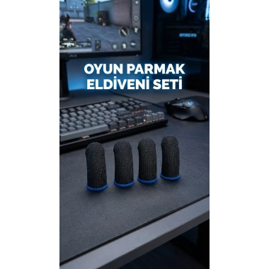 Ayarlanabilir Oyuncu Parmak Eldiveni Hassas Kontrol ve Konfor Sunar