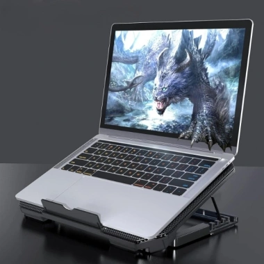 Ayarlanabilir Yükseklik Kademeli Laptop Soğutucu Fan