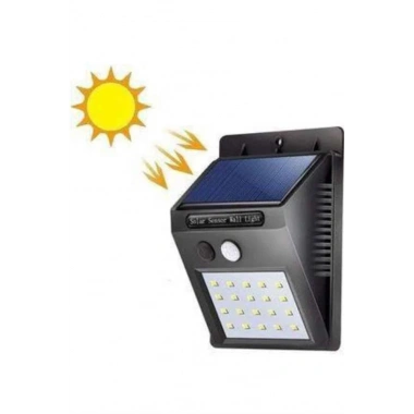 Bahçe Aydınlatması Güneş Enerjili Led Işık Lamba Sensörlü Dekoratif