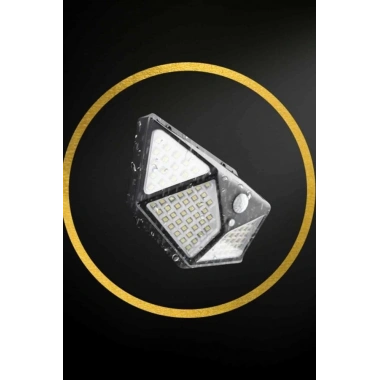 Bahçe Lambası Bahçe Aydınlatma Sensörlü Suya Dayanıklı 100 Led