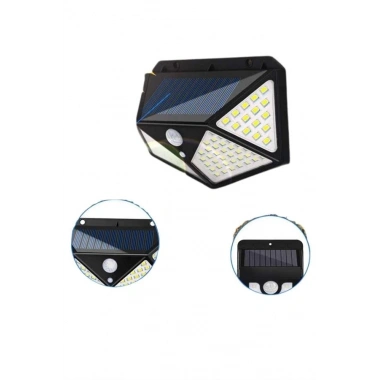 Bahçe Lambası Bahçe Aydınlatma Sensörlü Suya Dayanıklı 100 Led