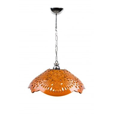 Bal Rengi Akrilik Avize Modern Dekoratif Aydınlatma 35x35x12 cm