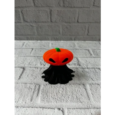 Balkabağı Figür 9cm Cadılar Bayramı Dekoratif Biblo