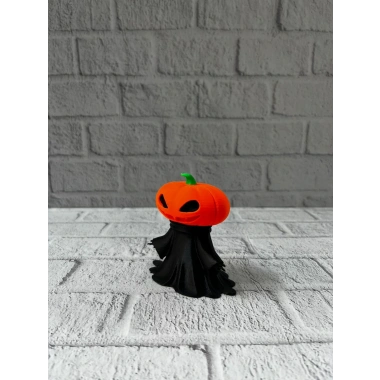 Balkabağı Figür 9cm Cadılar Bayramı Dekoratif Biblo