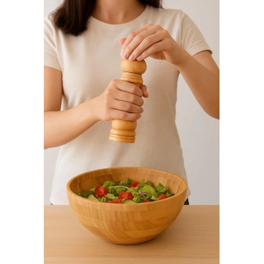 Bambu Baharat Değirmeni