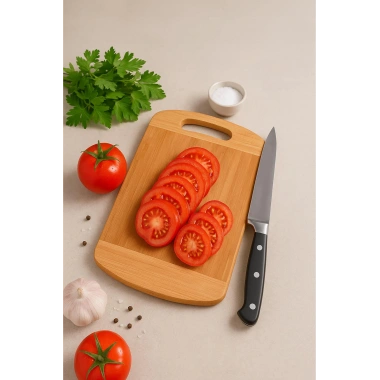 Bambu Kesme Tahtası Küçük Boy 22×32 cm