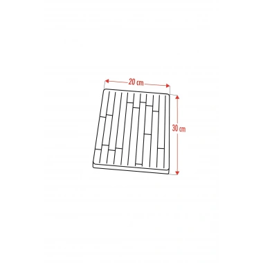Bambu Kesme Tahtası Sunum Tahtası 20x30