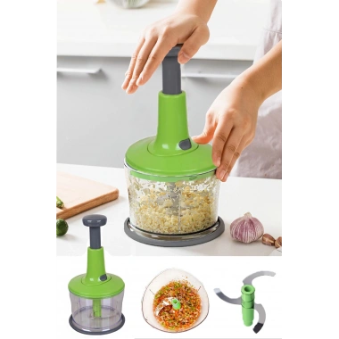 Basmalı Çelik Bıçaklı El Rondosu