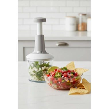 Basmali El Rondosu Sebze Meyve Doğrayıcı 1 Lt 2 Parça